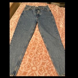 High-Waist Mom Fit Jeans